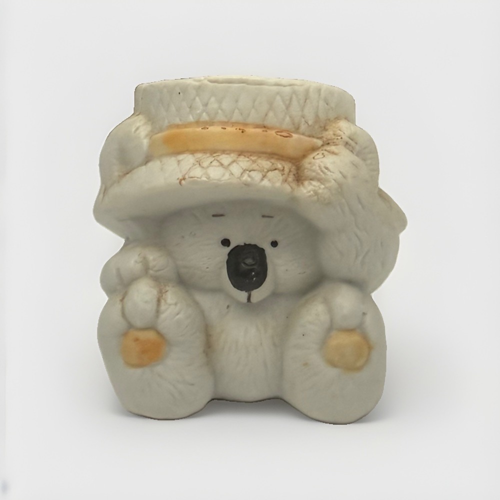 Vintage Giftco Soft 'n Glow Candle Holder Cute Ceramic Koala Unboxed